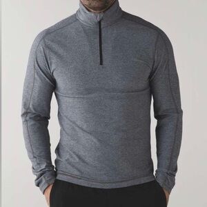 🍋LIKE NEW Lululemon Surge Warm Gray Half Zip Pullover